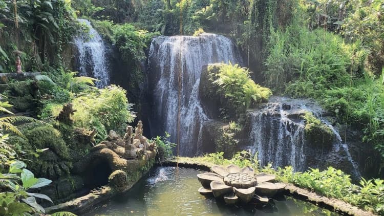 The Waterfall of Wishes: Exploring Taman Beji Griya Waterfall